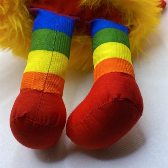 Rainbow Brite Orange Sprite Star Plush Stuffed Animal Toy Doll 12” Vintage - Picture 6 of 8